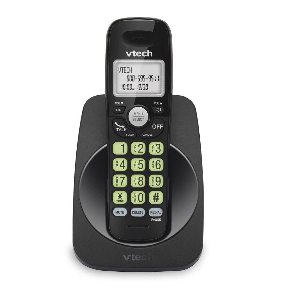 VTech VG131-11 DECT 6.0 Cordless Phone w/ Caller ID Speakerphone Black